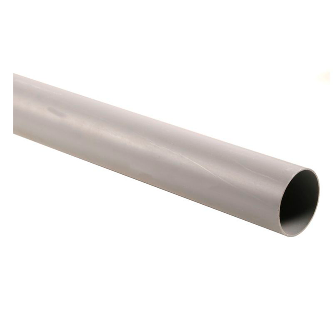 Tubo Sanitario Gris 75mm x 6m 1