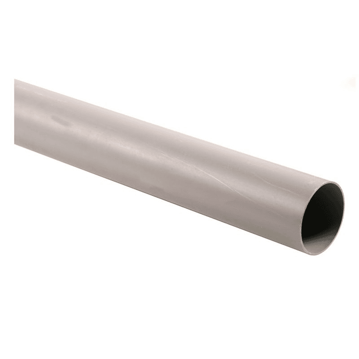 Tubo Sanitario Gris 75mm x 6m 1