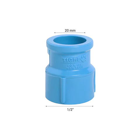 Terminal PVC HI Cementar 20 mm x 1/2" (Unidad)