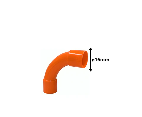 Curva PVC Conduit 16mm