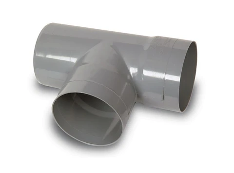 Tee PVC Sanitario Gris 40x40 mm