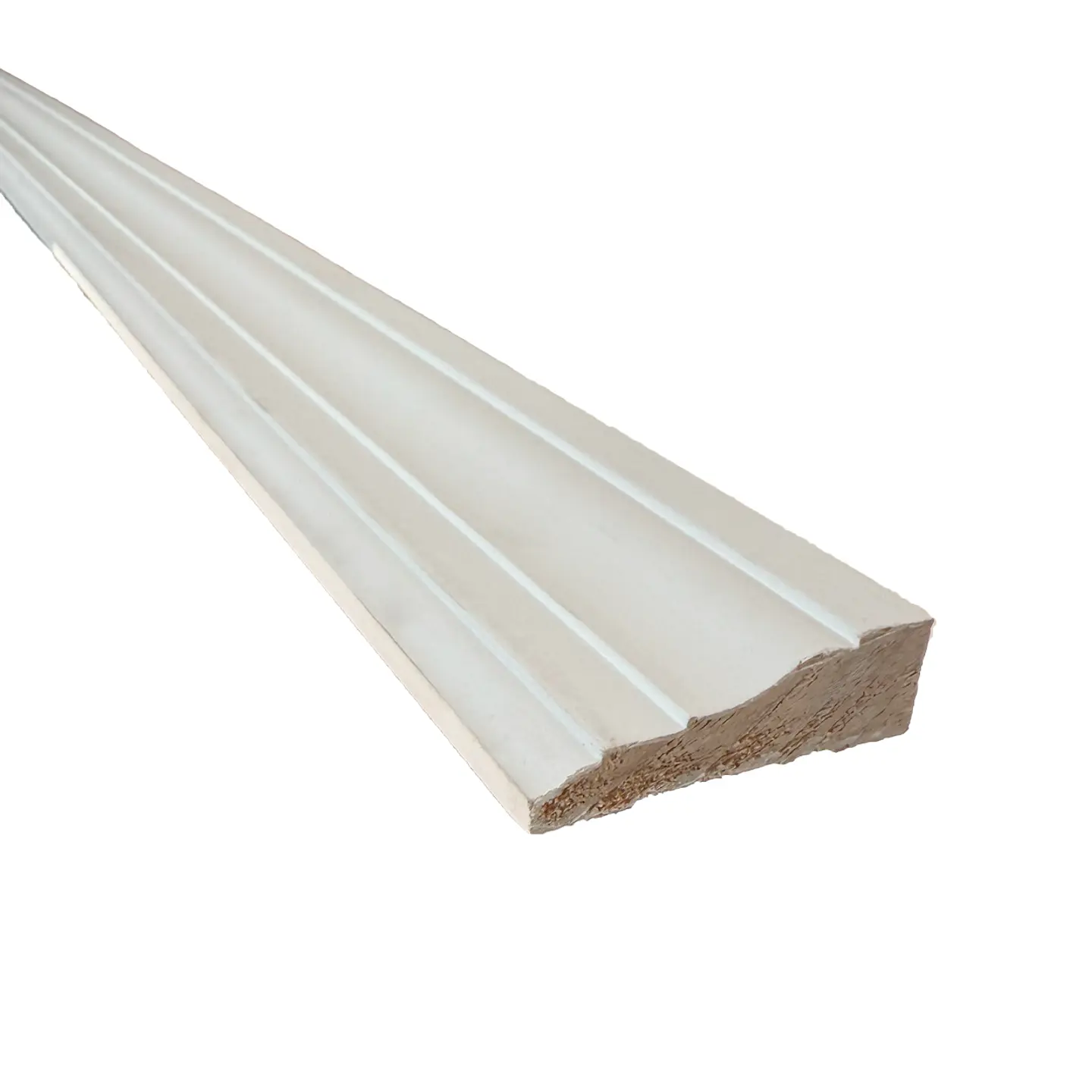 Moldura Guardapolvo Prepintado Blanco 3/4X21/2X2.10MTS 1