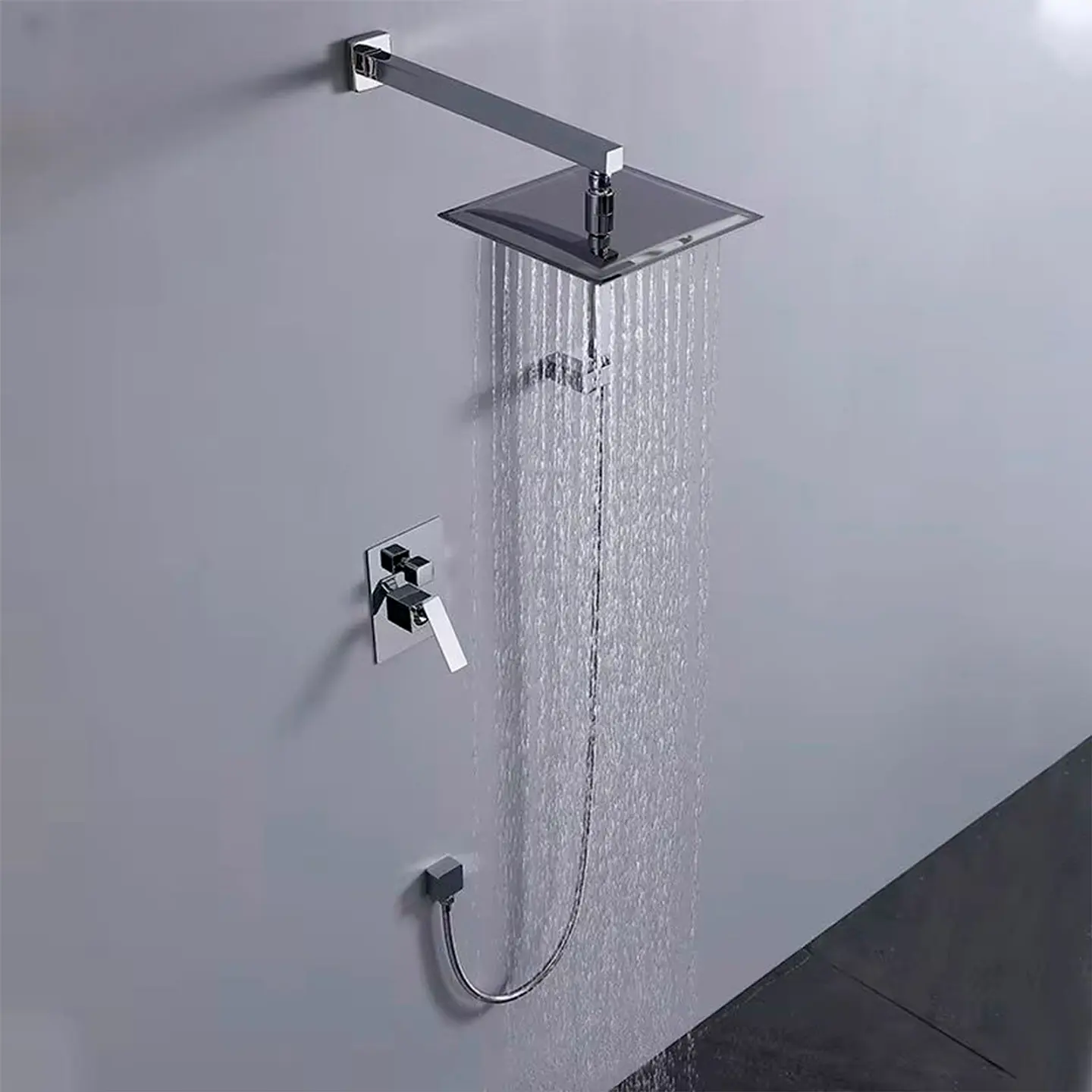 Set Ducha Empotrada Cromada FSIMP 2