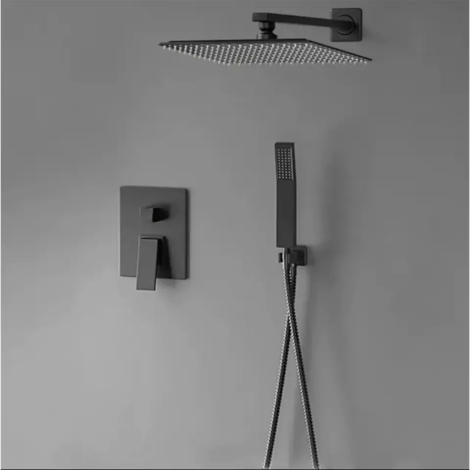 Set Ducha Empotrada Negro FSIMP 3
