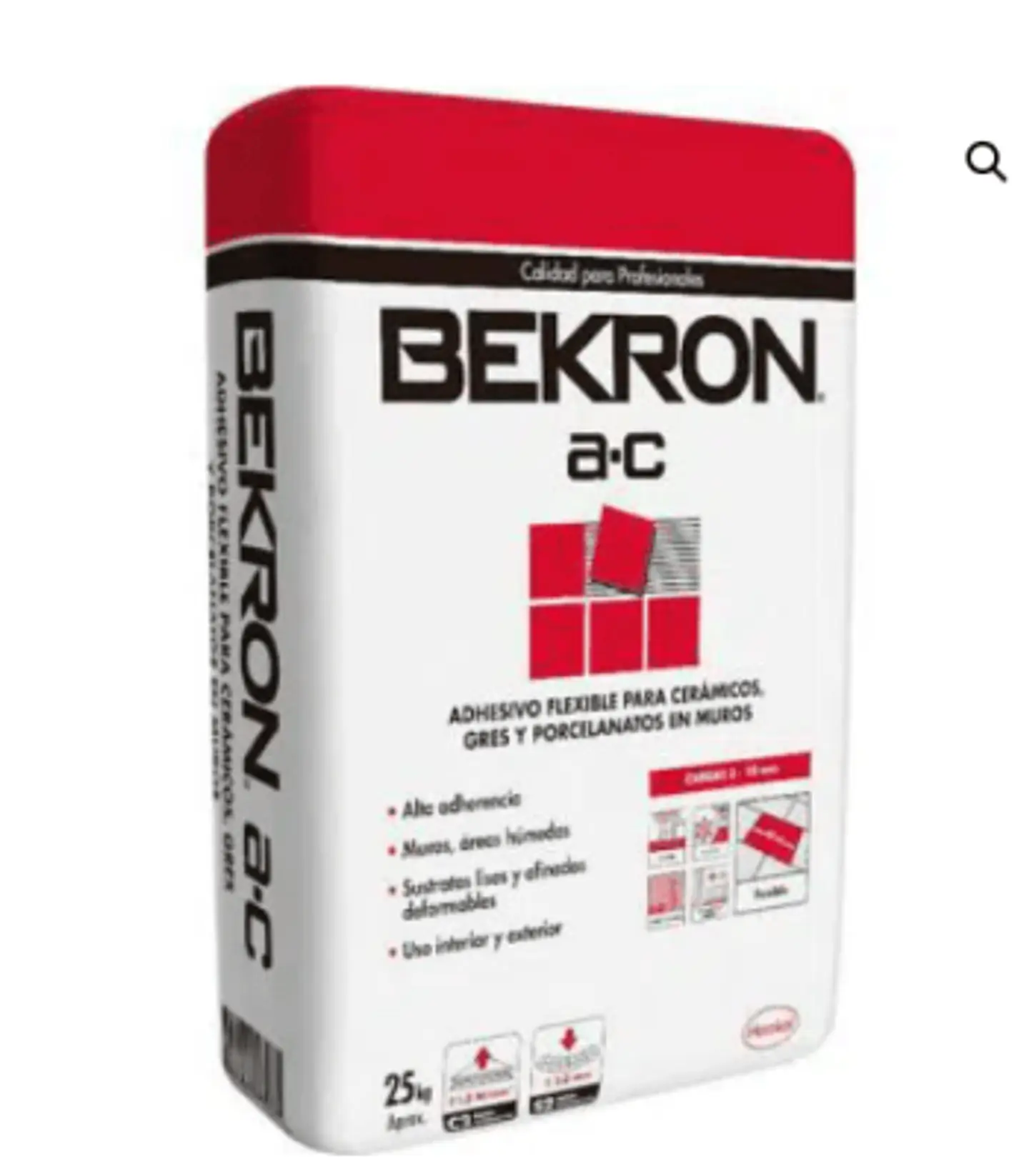 Adhesivo Bekron AC Polvo GRIS 25KG Bolsa 1