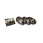 Set 2 Cerradura Pomo Dormitorio + 1 Cerradura Pomo Baño AC INOX KHOR - Miniatura 1