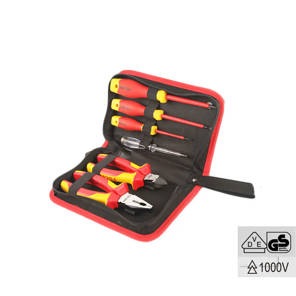 Juego Destornilladores y Alicates TOLSEN V83306 1