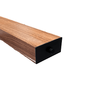 Tubo Corta Vista WPC 50x100x2900 C/Bases