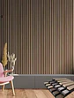 Panel Acustico C/Laminas de Madera RED OAK 600X2400MM - Miniatura 4