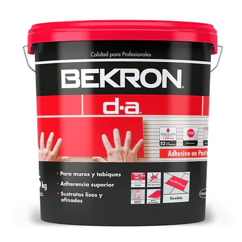 Adhesivo Pasta DA Bekron 15kg Balde 