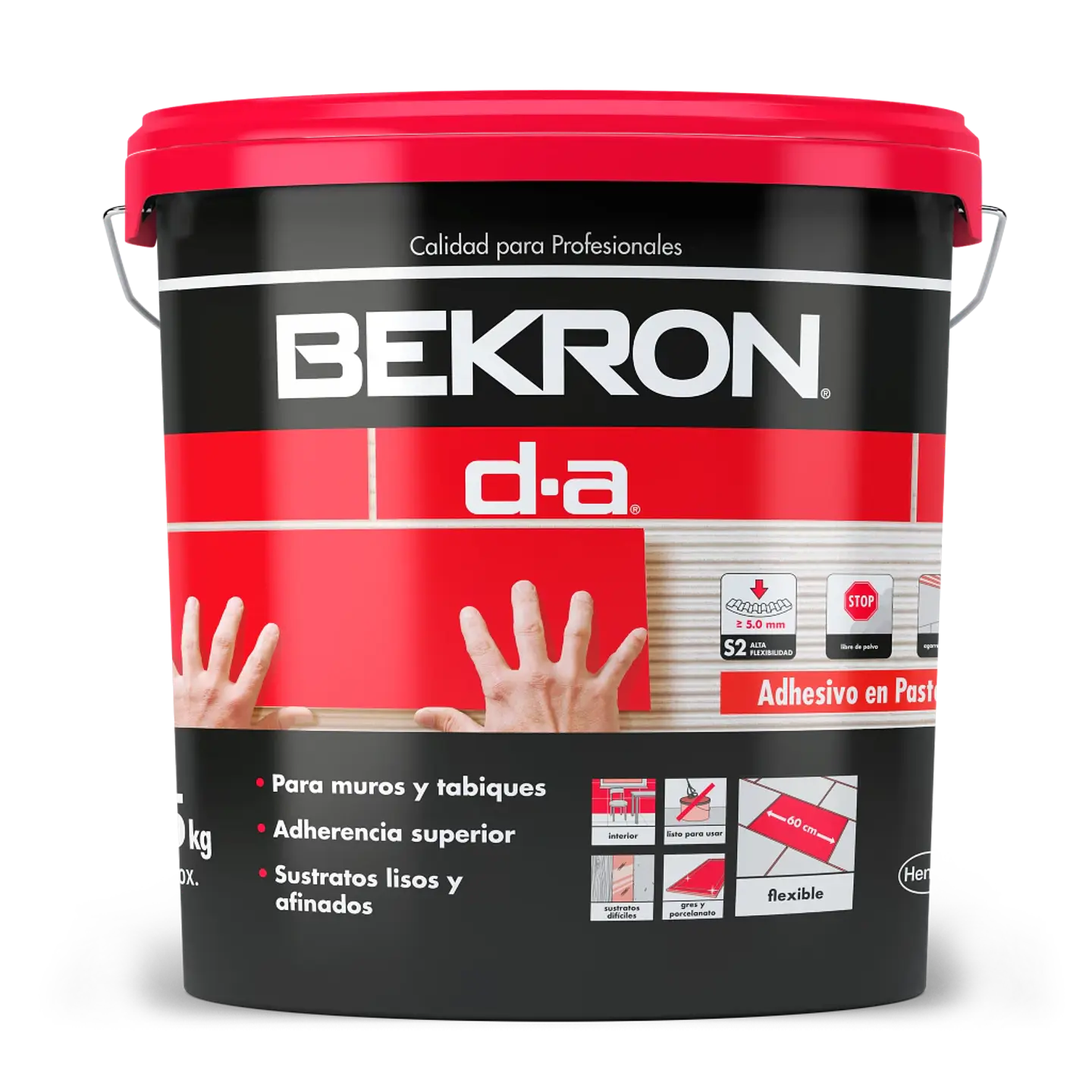 Adhesivo Pasta DA Bekron 15kg Balde  1