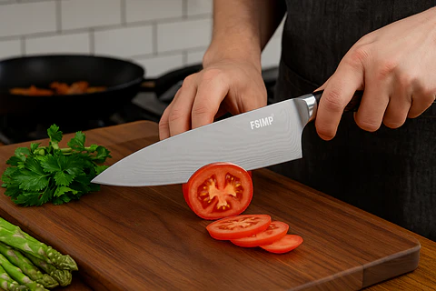 Set Cuchillo Chef 20CM + Piedra Asentar FSIMP