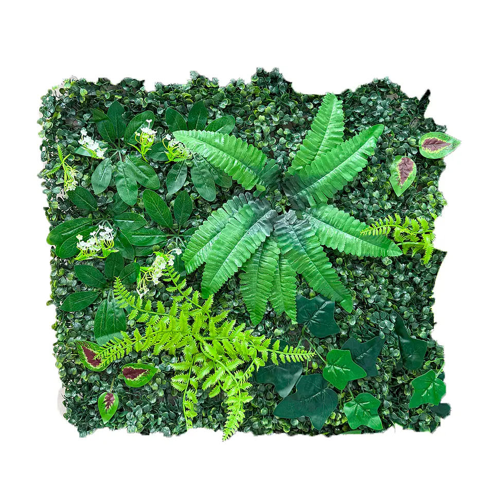 Mural Enredadera Artificial Verde 50X50CM 1