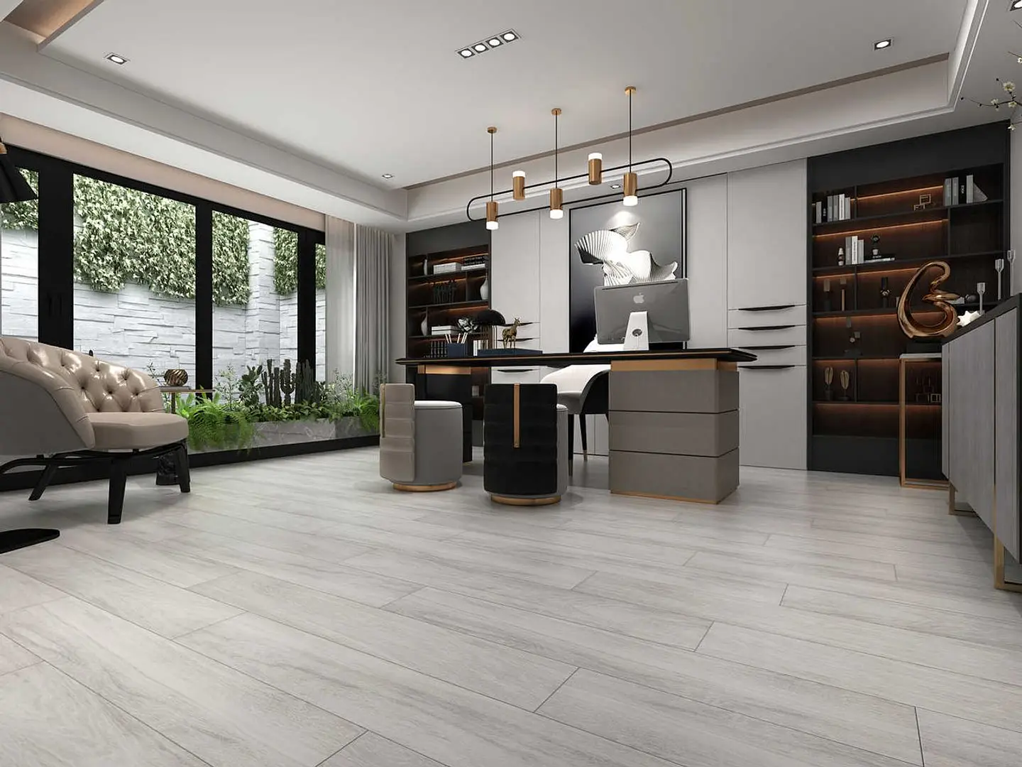 Porcelanato 1200X200MM SHM201201-J 1.44m² CAJA (CN)  3