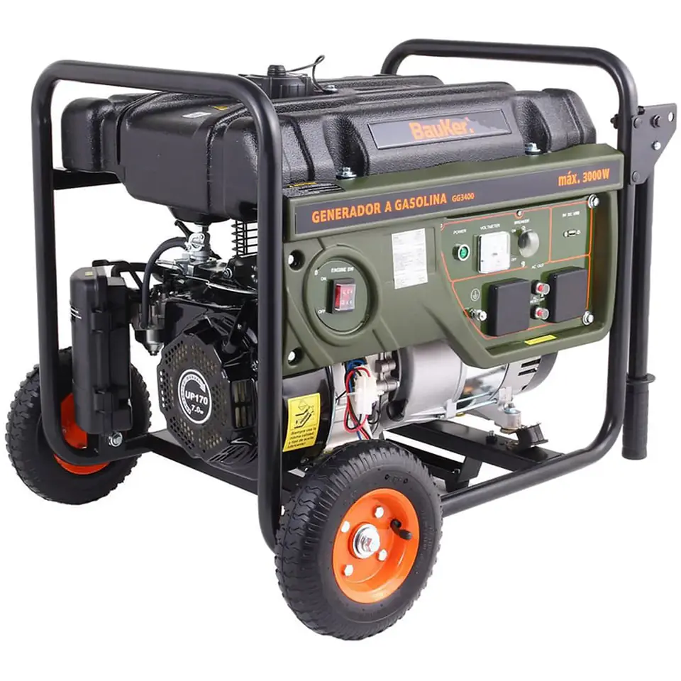 Generador Gasolina Bauker 3000w 2