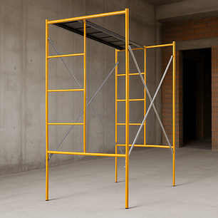 Andamio 2MX1MX2M Tubo 42X2MM Con 4 Pasadores