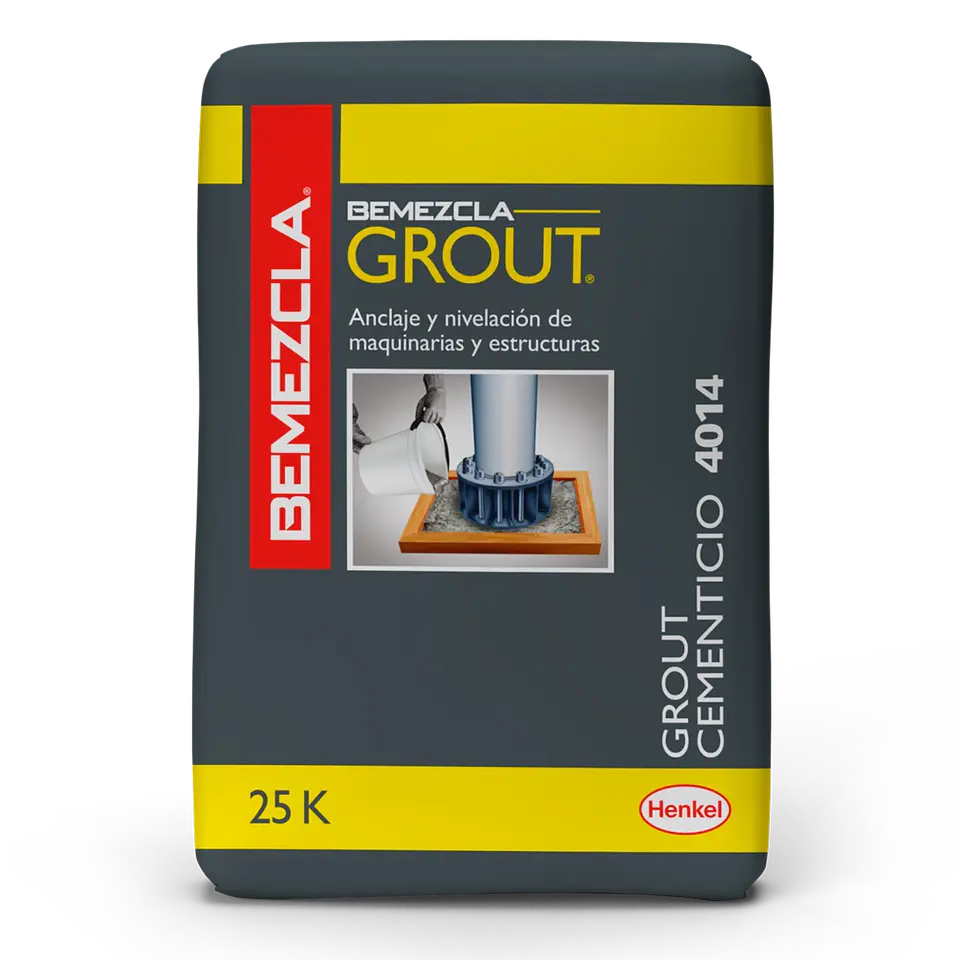 Bekron Bemezcla Anclaje Grout PLUS 25 KGS	 1