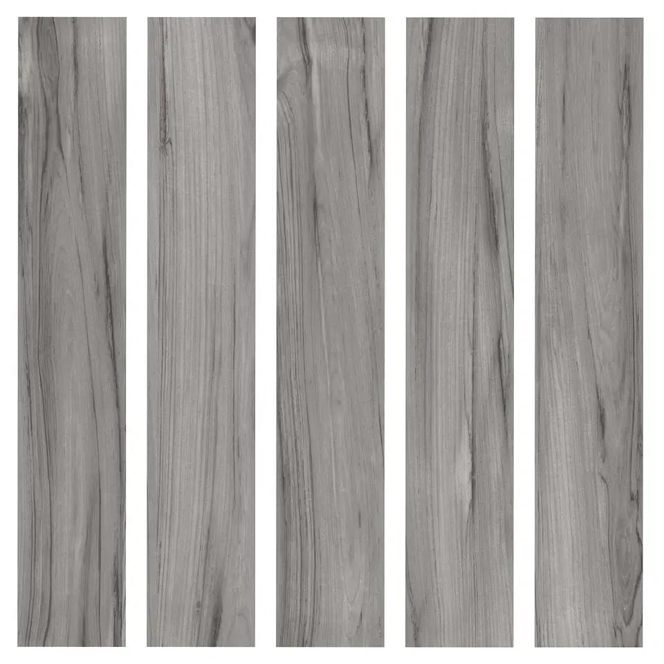 Porcelanato 20X120 Mohagney Wood Grey Matt 1.20m² CAJA (IN) 1