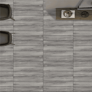 $12.416m² c/iva Porcelanato 20X120 Mohagney Wood Grey Matt 1.20M2 CAJA (IN)