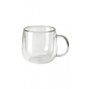 Set 2 Tazas de Vidrio de Doble Pared 300ML	