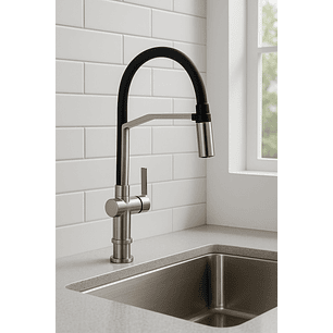 Monomando C/Soporte Cuello Negro FSIMP