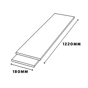 $13.615m² SPC Piso 180x1220MM 5MM Roble Claro 3005 2.196M2 Caja