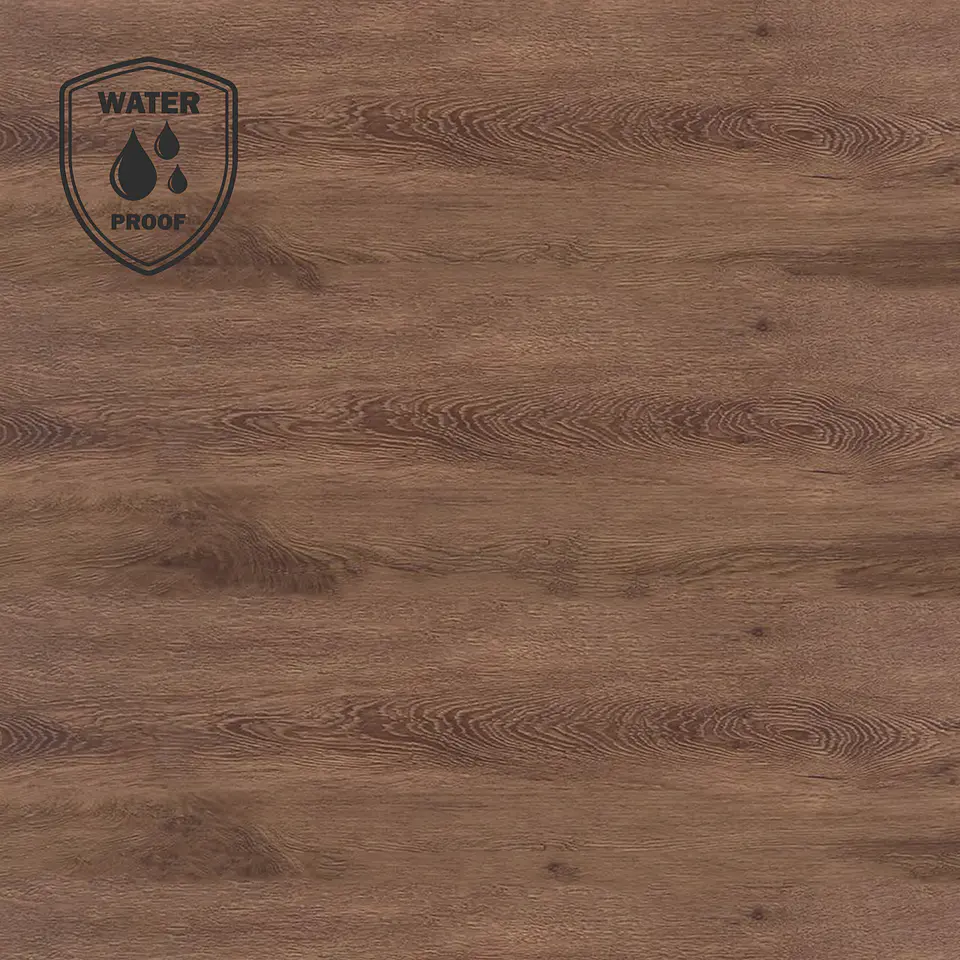 SPC Piso Vinilico 180x1220MM 5MM Roble Oscuro 3003 2.196m² Caja 1