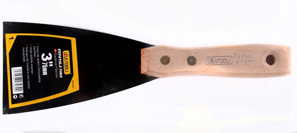 Espátula 3" con Mango de Madera