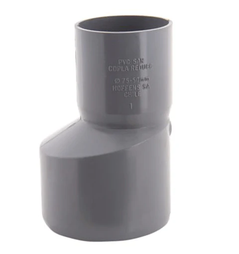 Reducción PVC Sanitaria Gris 75 x 50mm