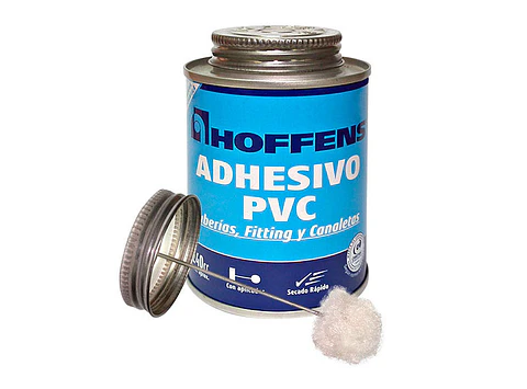 ADHESIVO PVC 240CC SECADO RAPIDO C/APLICADOR HOFFENS