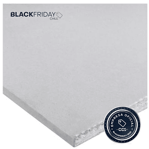 Yeso Carton 10mm 1.20x2.40m Black Friday