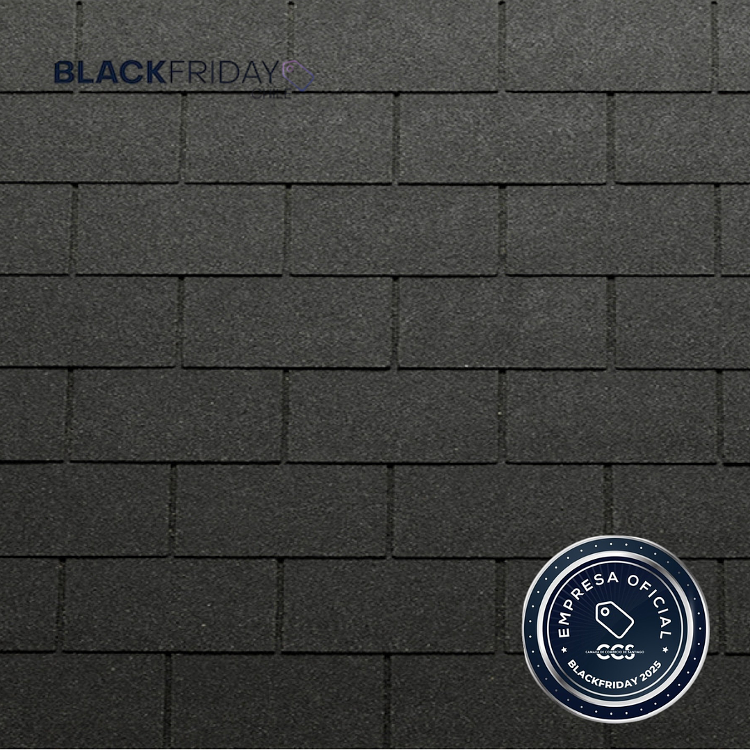 Teja Asfáltica Negra 3.1M2 Black Friday 1