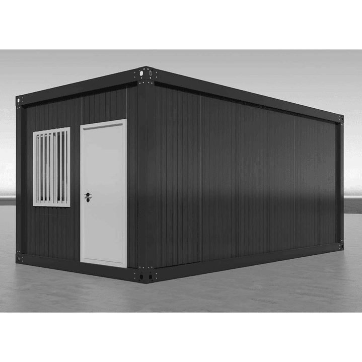 Oficina Plegable 5800X2460X2430MM Marco Negro Color Negro Black Friday  2