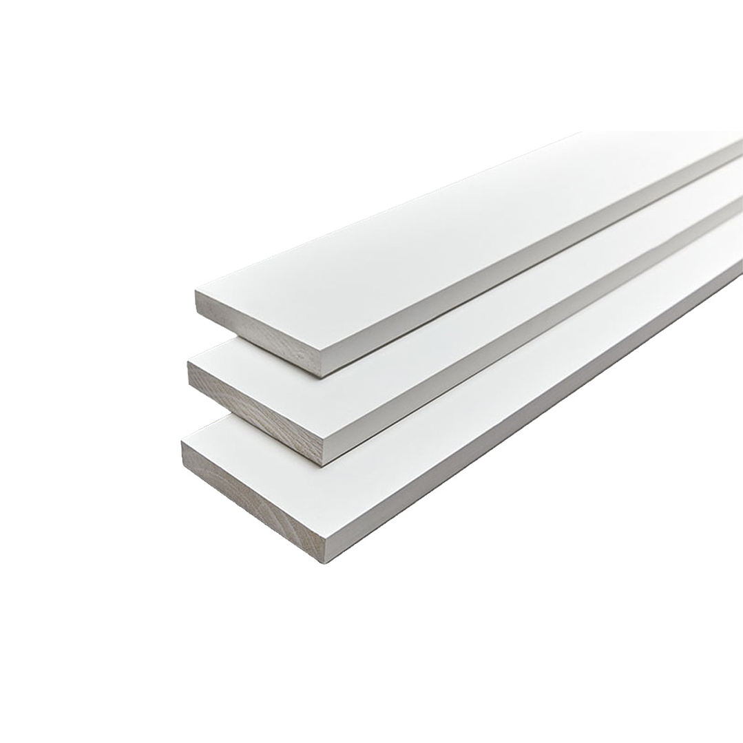 Tabla Prepintada Blanca 1X4X2.40MT 3