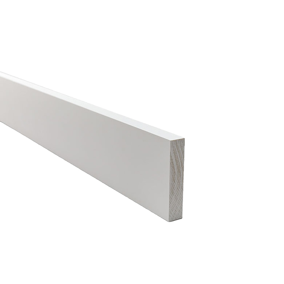 Tabla Prepintada Blanca 1X5X2.40MT 1