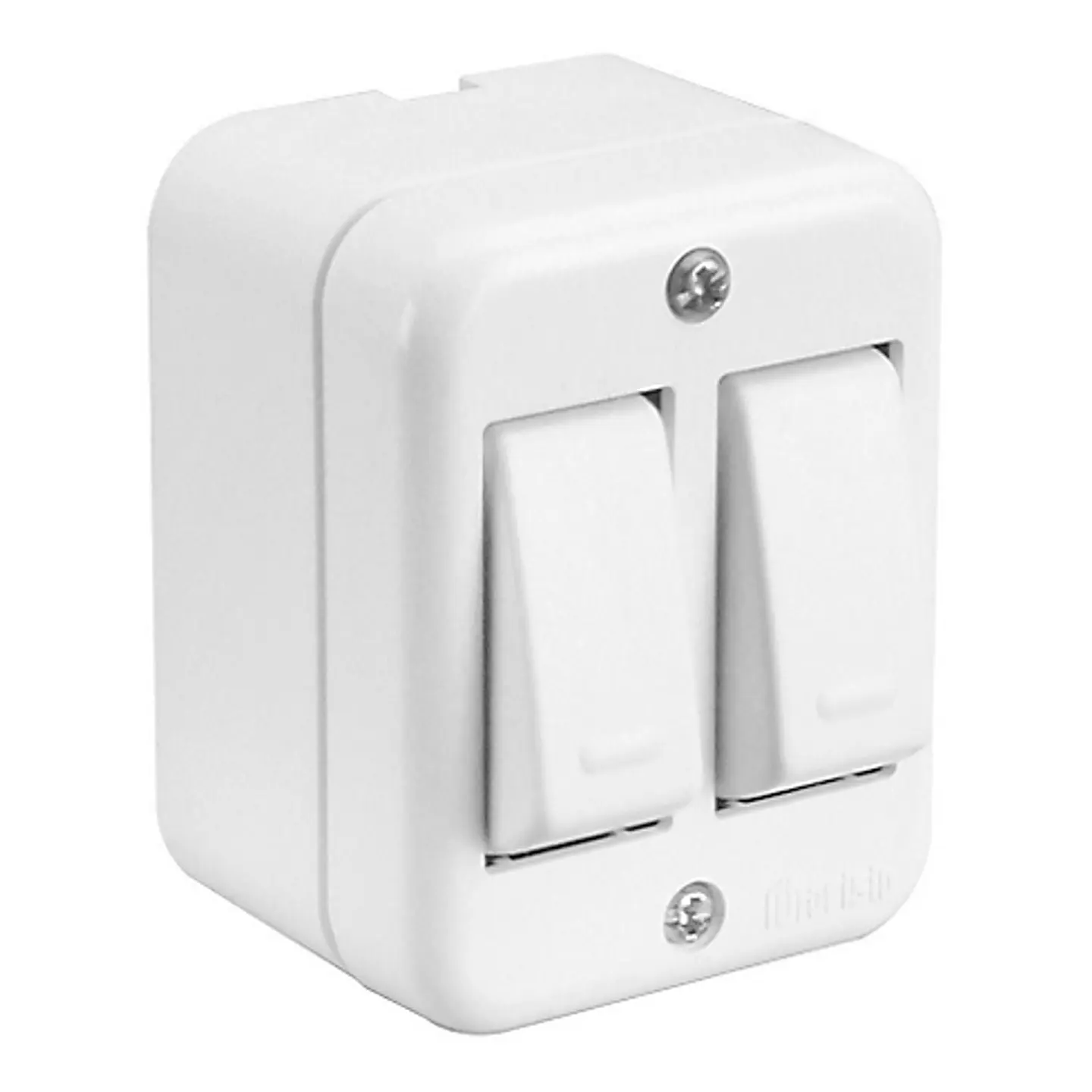 Interruptor Doble Sobrepuesto 9/15 10A 1