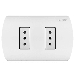 Toma Corriente Doble Embutido 10A