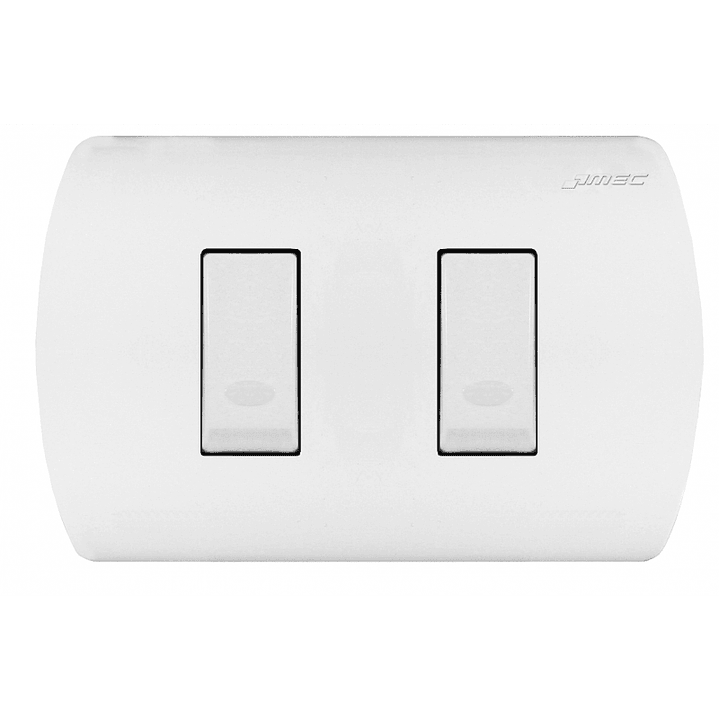 Interruptor Doble Embutido 9/15 10A 1