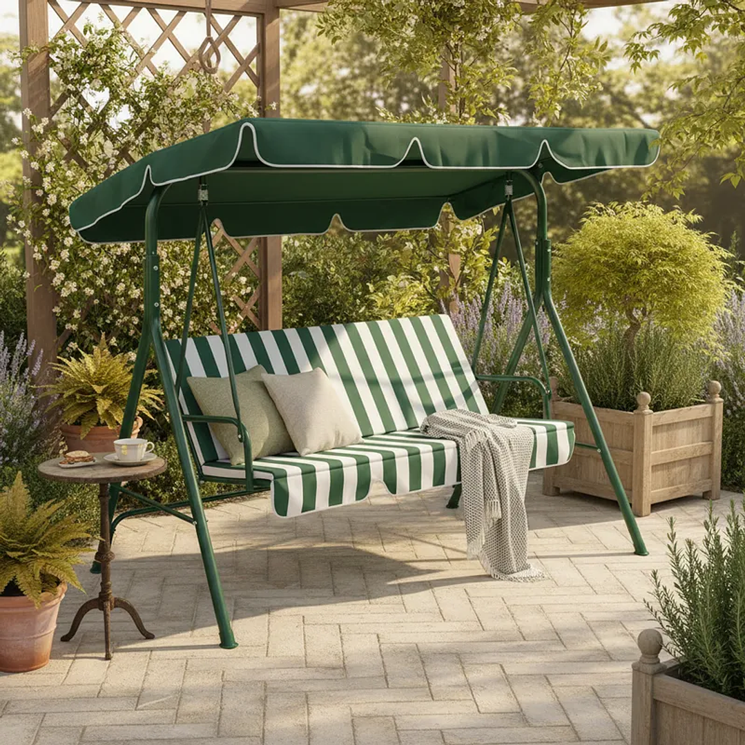 Mecedora Tipo Columpio Terraza  3