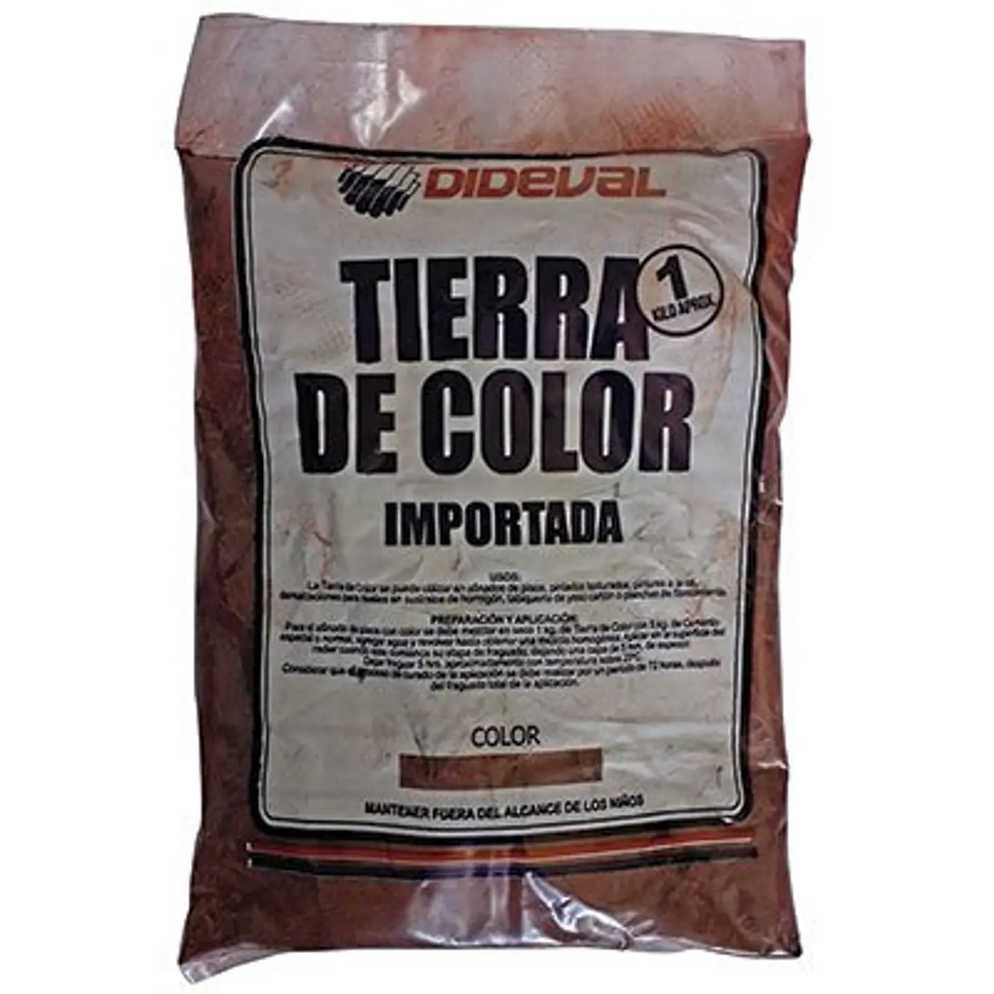Tierra Color Roja 1 Kilo 1
