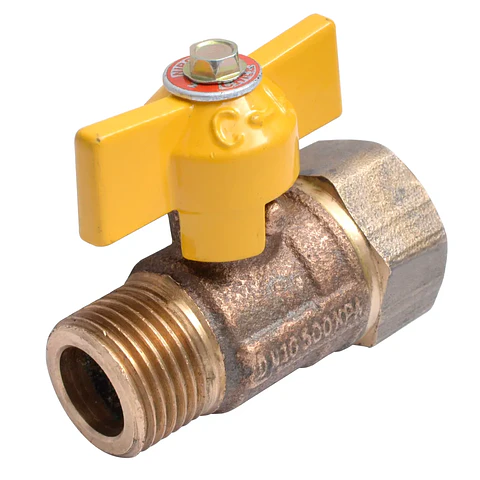 Llave de paso Gas HI-HE 1/2"