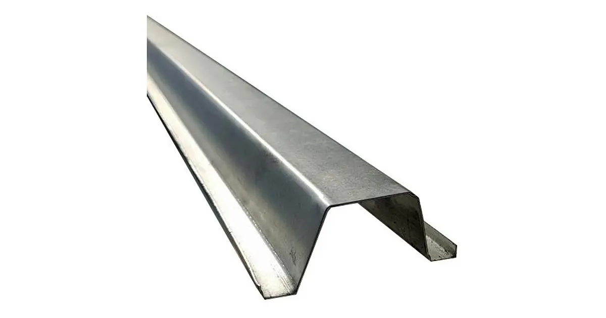 Perfil Metalcom Omega 38 x 35 x 15 x 8 x 0.85 x 6 mts.