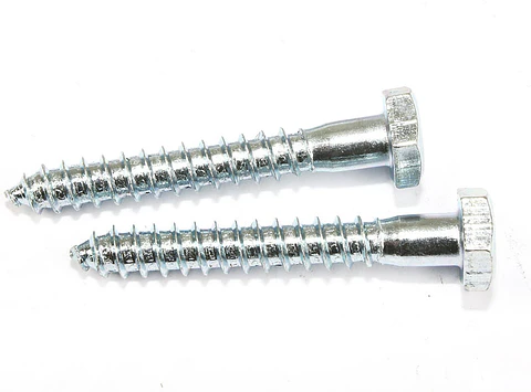 Tornillos Tirafondo Cab. Hex. 1/4 x 2" (Unidad)