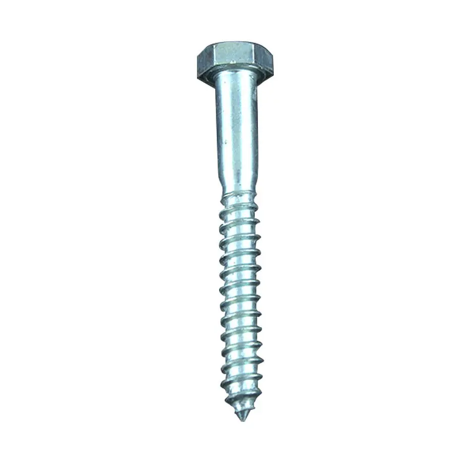 Tornillos Tirafondo Cab. Hex. 1/4 x 2-1/2