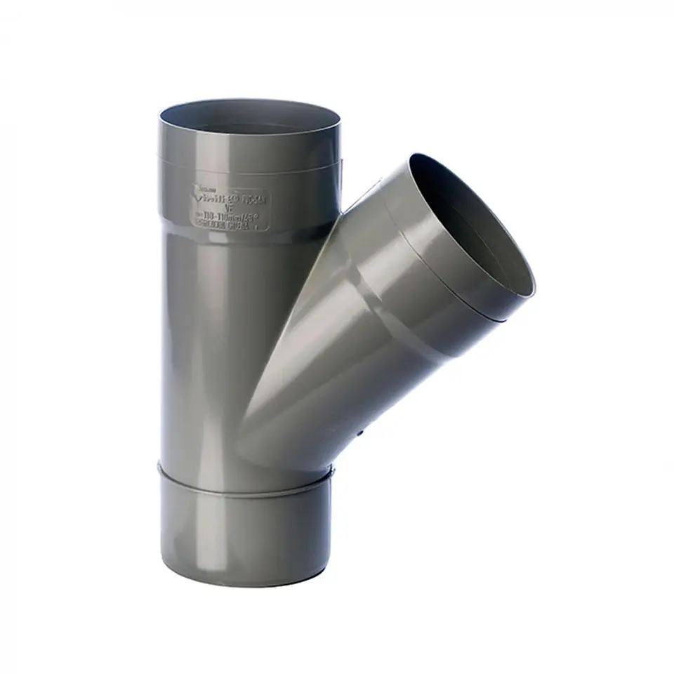 Vee PVC Sanitario Gris 50 x 50 mm 1