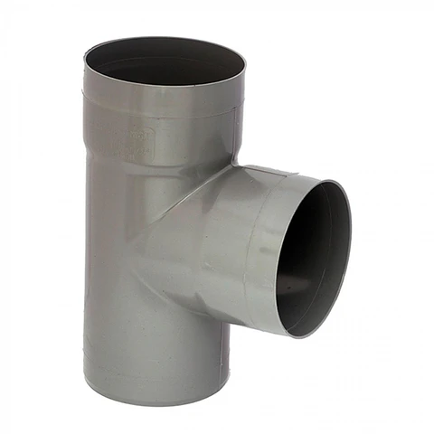 Tee PVC Sanitario Gris 110 x 110 mm