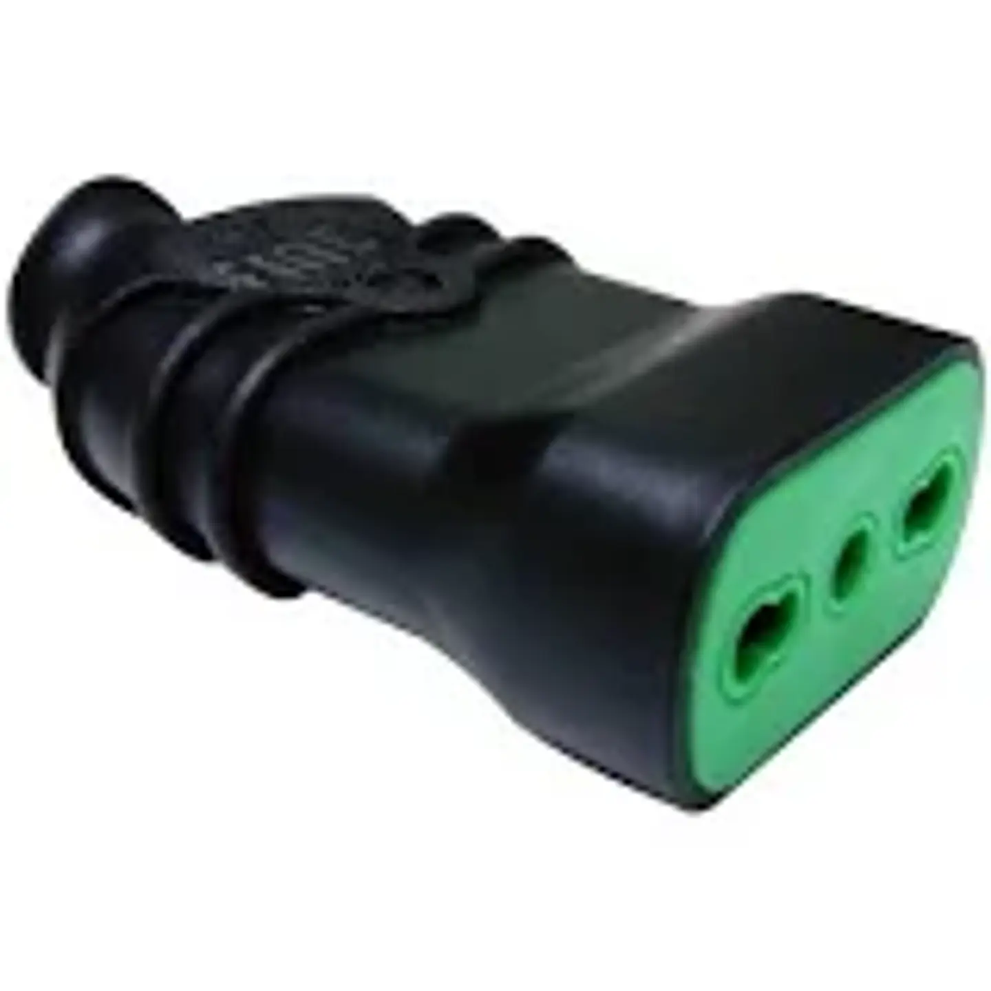 Enchufe Hembra 10A 2P 250V Negro Faton 1