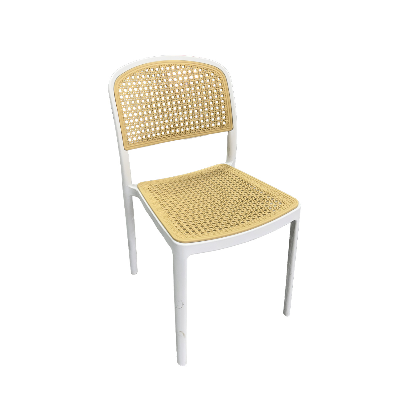 Silla Terraza Beige/Blanca