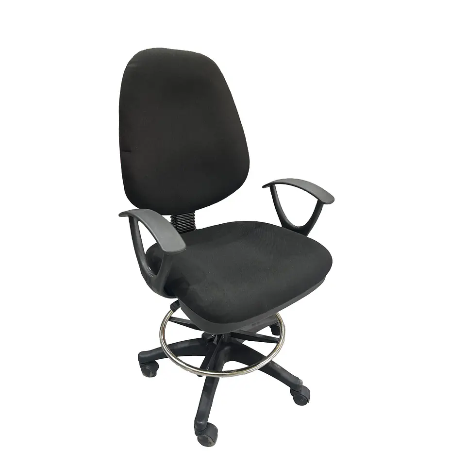 Silla Oficina Cajero Negra 1