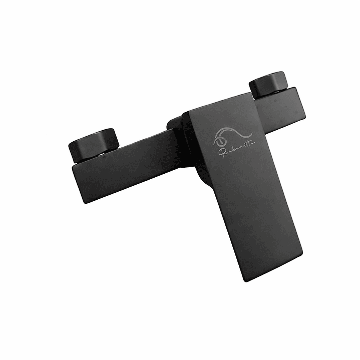 Monomando Ducha Negro Mate KIT Rubinetti 2